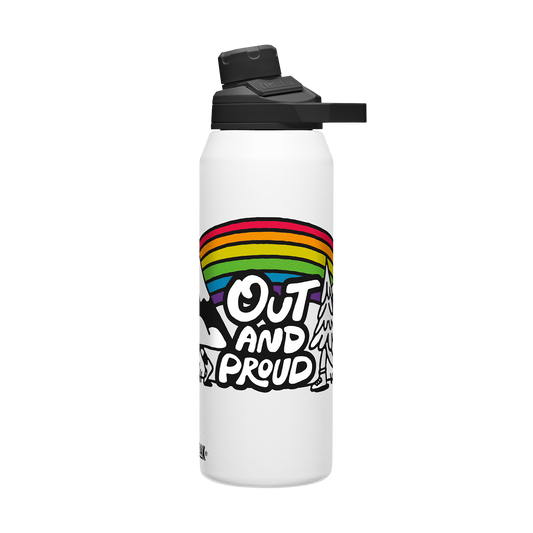 chute-mag-32-oz-water-bottle-insulated-stainless-steel-plus-cleanup-kit-pride-collection-limited-edition-f4 xhvxlhasbo